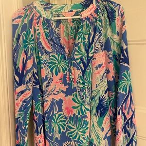 Lilly Pulitzer Elsa Silk blouse